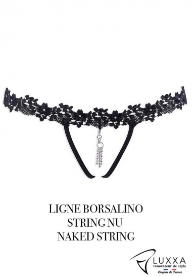 Luxxa Lenceria TANGA DESNUDO JOYAS