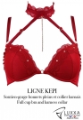 Luxxa Lenceria SOUTIEN-GORGE BONNETS PLEINS STRASS 2