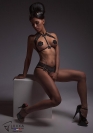 Luxxa Lenceria TANGA DESNUDO DE CINTURA ALTA 1