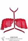Luxxa Lenceria SOUTIEN GORGE HARNAIS VOILETTE 2