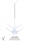 Luxxa Lenceria BODY OUVERT HARNAIS BIJOU 4