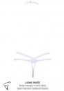 Luxxa Lenceria BODY OUVERT HARNAIS BIJOU 5